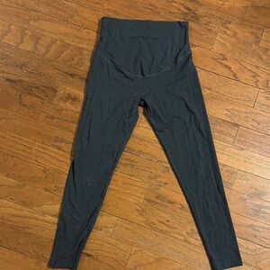 Dark Gray Maternity Leggings